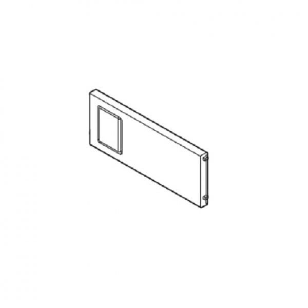 AMBIA-LINE Querteiler, für LEGRABOX/MERIVOBOX Schubkasten, für Rahmenbreite 100 mm, ZC7Q010SS