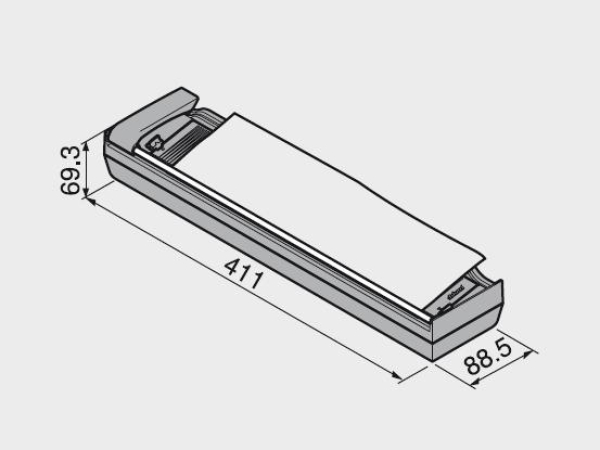 ORGA-LINE Folienschneider für Alufolie