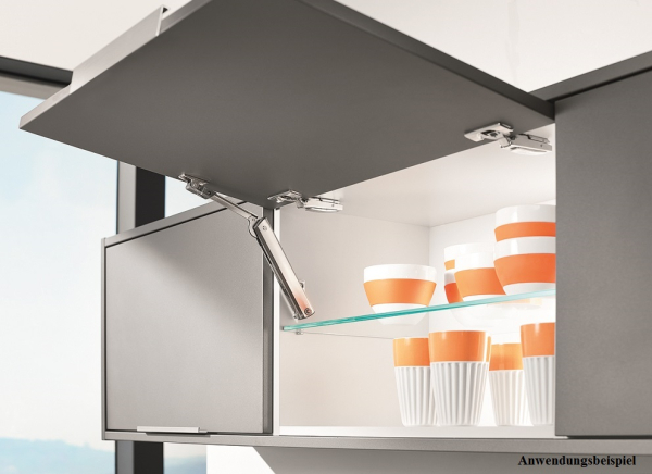Aventos HK-XS TIP-ON für Hochklappen Leistungsfaktor 180-800