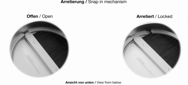 Kabeldurchlass Weißaluminium RAL 9006 60mm