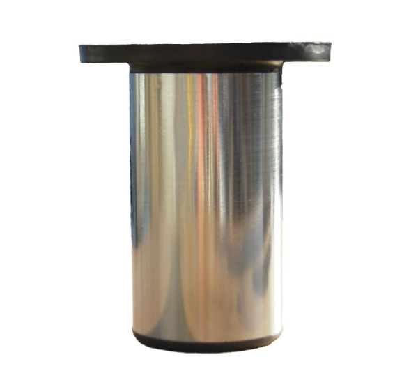 MÖBELFUß Möbelfuss 100mm Chrom matt