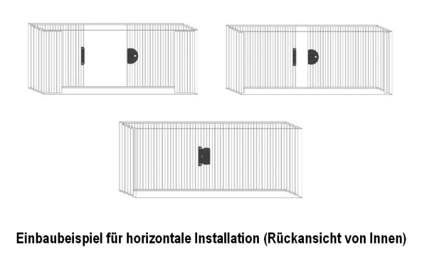 Rollladenschloss mit Schließblech