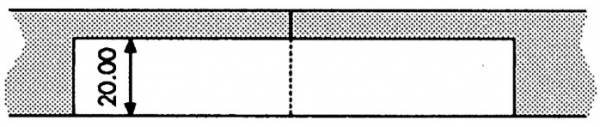 ARBEITSPLATTENVERBINDER 65mm