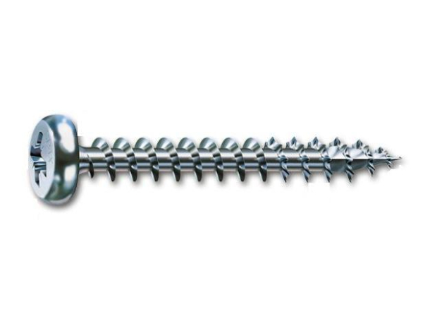 SPAX Halbrundkopf Pan Head Kreuz 5,0x25mm verzinkt 200 Stück