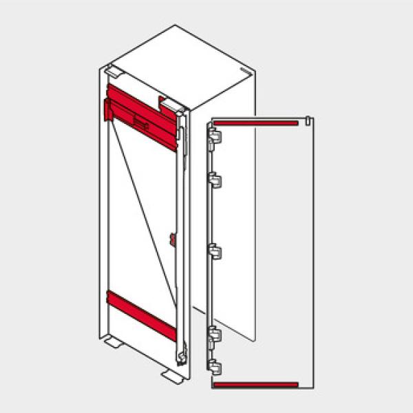 REVEGO uno, Pocketschiene (Set), NL=600 mm, links