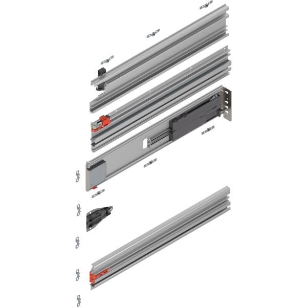 REVEGO duo, Pocketschiene (Set), NL=600 mm, rechts