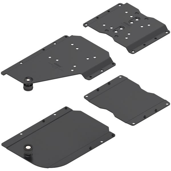 REVEGO duo, Pocketverbinder (Set), für Aufsatzschrank, für Pocketseitendicke 18 bis 19 mm, links