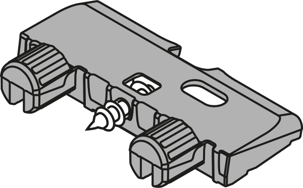 Tandembox Bodenabstützwinkel erforderlich ab KB 750mm