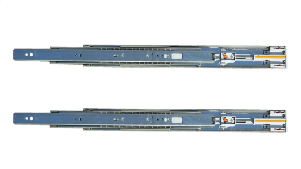 Edelstahl Kugelvollauszug Teleskopauszug 35 kg 400mm mit Softclosing