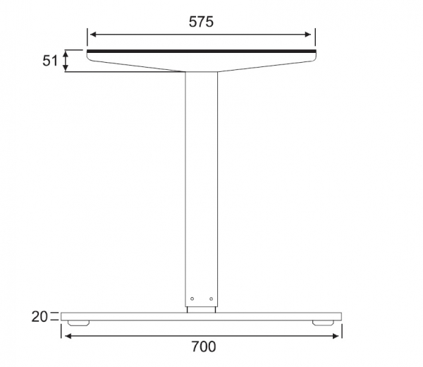 E-more Steh-Sitz Tischgestell, silber RAL 9006, 610-1270mm, 2 Motoren, 3-stufig, Handsteuerung mit USB-Anschlusst, 4 Memory