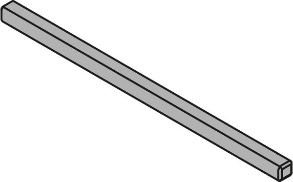 TIP-ON BLUMOTION-Synchronisierung einteilig zum Ablängen, lichtes Innenmaß 238 - 286mm, T60.300D