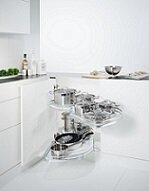 Küchenauszugsysteme und Schubladen