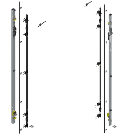 801T Scharnierträger Set