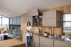 Zubehör HF Holzfronten, breite Alurahmen