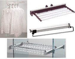 Garderoben-/Hosen-/Krwatten-/Utensilienhalter