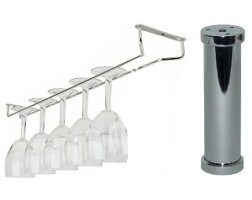 Gläserhalter, Barkonsolen, Tischsteckdosen