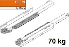 Korpusschienen Legrabox Tip-On 70kg