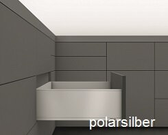 Oberfläche polarsilber