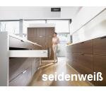 Oberfläche seidenweiß