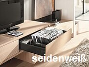 Oberfläche seidenweiß