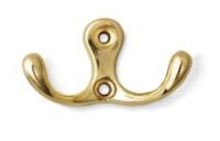 Kleiderhaken wahlweise Chrom, Aluminium-, Messingoptik,...