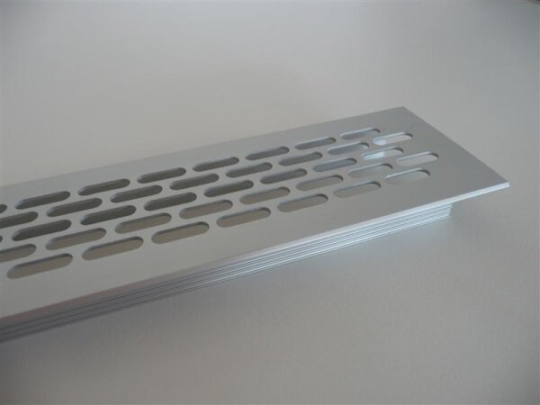 60-480 Lüftungsgitter Aluminium 480x60mm Alu
