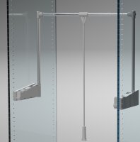 A.300.35 Kleiderlift LIFT 300,10 kg alufarben, für...