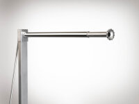 A.102.35 Kleiderlift SINGLE einseitige Montage links 12 KG, alufarben