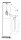A.102.35 Kleiderlift SINGLE einseitige Montage links 12 KG, alufarben