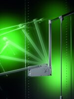 A.500.35 Kleiderlift Ambos Model LIFT 500, 10kg, lichtgrau, mit Kleiderbügelhalter