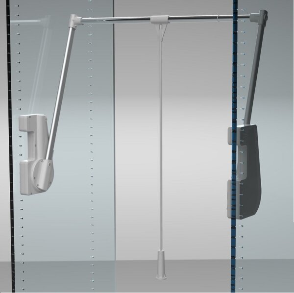 A.700.35 Kleiderlift LIFT 700 15 kg für Breiten 750 - 1150 mm , 15 kg, alufarben