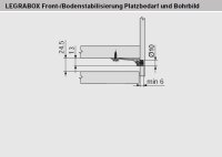 Z96.00T1 TANDEMBOX/LEGRABOX/MERIVOBOX  Front-/Bodenstabilisierung, EXPANDO T,