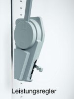 A.151.35 Kleiderlift Superlift 12-20kg, für Breiten 750 - 1150 mm, lichtgrau