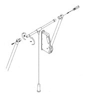 A.800.35 Wandlift 10 kg 750 - 1150 mm, alufarben