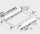 378M6002SA TANDEMBOX antaro Zarge M=83mm, NL=600mm, RAL 9006 weißaluminium