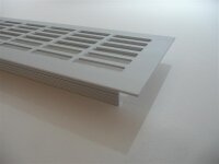 80-480 Lüftungsgitter Aluminium 480x80mm Alu