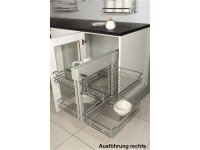 S-3010 Eckschrangauszug - Küchenauszug Ausführung Rechts