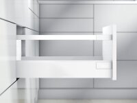 Bausatz Tandembox Antaro, Systemhöhe D=224 mm mit Reling, Korpusschiene mit Blumotion 30/65 kg, für Tip-On-Blumotion geeignet