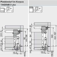 TANDEMBOX Seitenstabilisierung - nach oben gebaut,...
