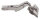 79B9698 CLIP top BLUMOTION Winkelscharnier 45° I, halbaufschlagend, Topf: INSERTA