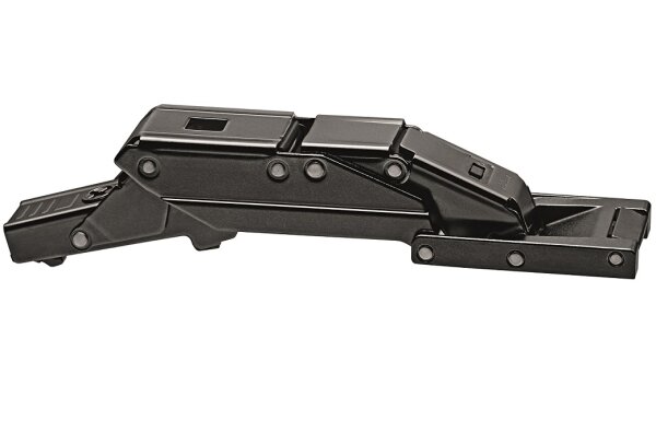 CLIP top Blumotion CRISTALLO-Scharnier, 110°, gerade, mit Feder, onyxschwarz 71B4500C