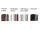 4710.012 Set Tischbeine 710 mm Inbus D 60 mm RAL 9006 Silbergrau