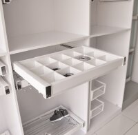 S-6717 Krawatten-, Gürtel- Aufbewahrungs - System 800mm