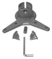 4710.011 Set Tischbeine 710 mm Inbus D 60 mm Chrom poliert