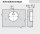 71M2550 CLIP top Standardscharnier 100°, gerade, mit Feder, Topf: Schrauben