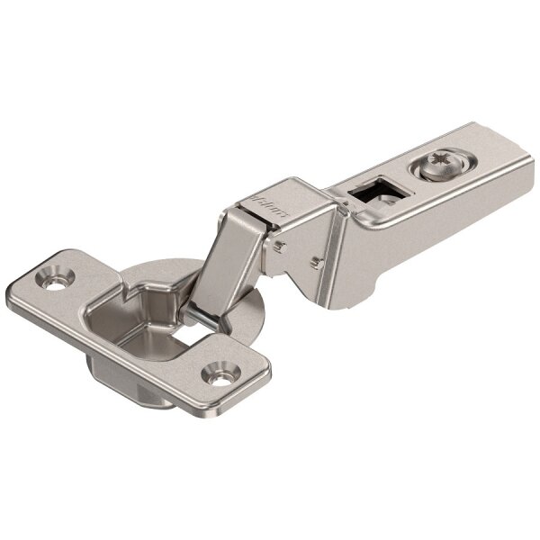 71M2650 CLIP top Standardscharnier 100°, gekröpft, mit Feder, Topf: Schrauben