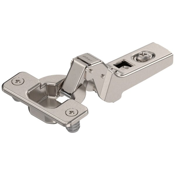 71M2780 CLIP top Standardscharnier 100°, hochgekröpft, mit Feder, Topf: Einpressen