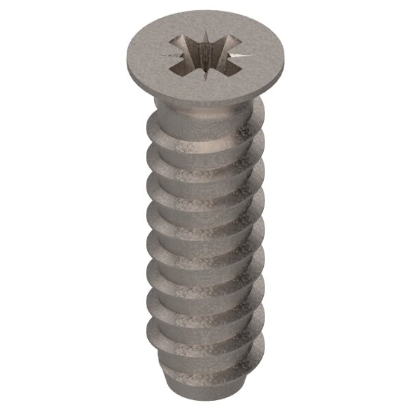 661.2000.HG BLUM Systemschraube , Senkkopf, Ø6 mm, Nennlänge: 20 mm,  1000 Stück