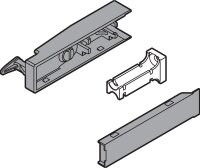Z80.000S CABLOXX Schließkasten, Set, seidenweiß/weißgrau/oriongrau/terraschwarz