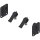 Z80V000A CABLOXX Synchronisierung, Set (Aufnahme links/rechts, 2 Hebel) ab Korpusbreite 600 mm